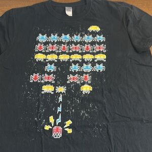 Space Invaders T-Shirt - Black
